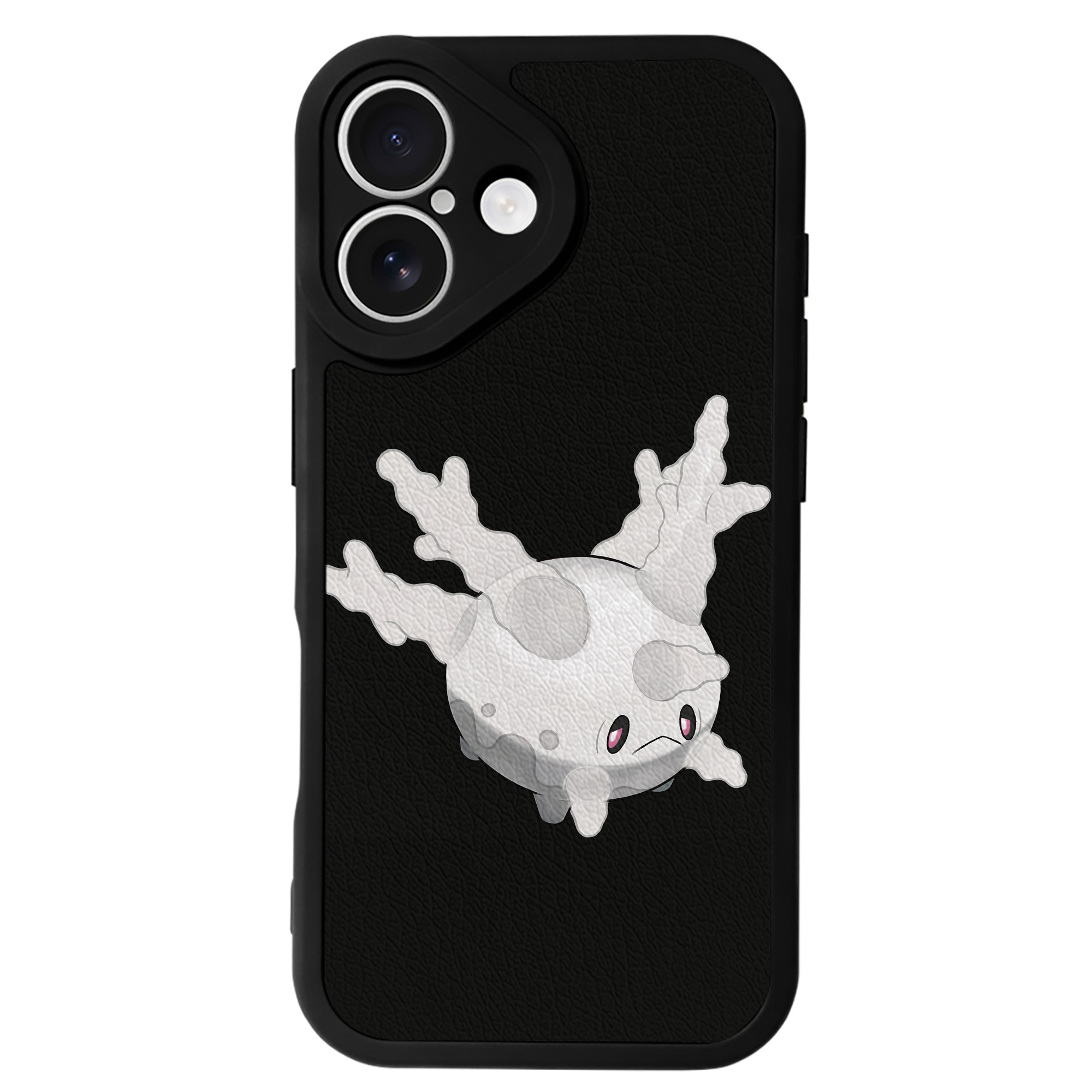 （画像用） ポケットモンスター Pokémon 【iPhone 16シリーズ対応】シリコンスマホケース（レザー調） 材質：シリコン